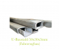 Preview: U-Baustahl 50x30x3mm S235JR EN10162 (Fahrzeugbau)