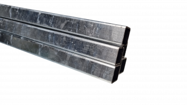Preview: Quadratrohr 25 x 25 x 2.0 mm S235JRH verzinkt EN10219